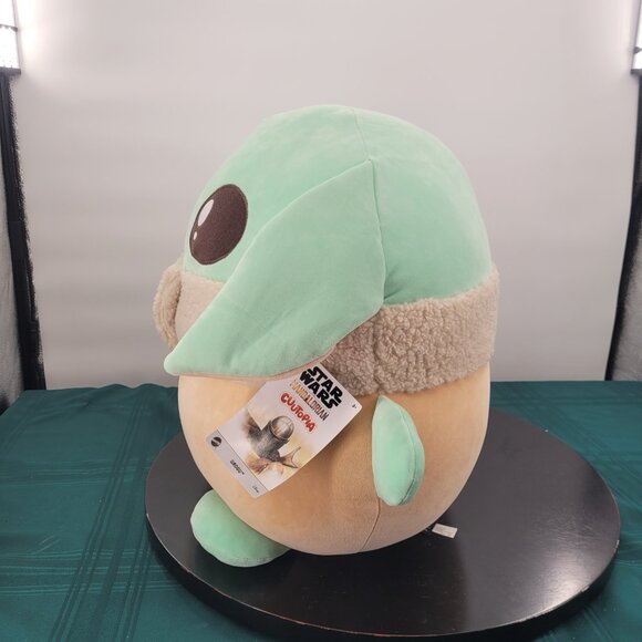 Mattel Star Wars Grogu Baby Yoda Large Stuffed Plush Jumbo 20" Squishmallow-like - Picture 4 of 10